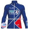 Wielershirt 2017 FDJ N002 Winter Thermal Fleece